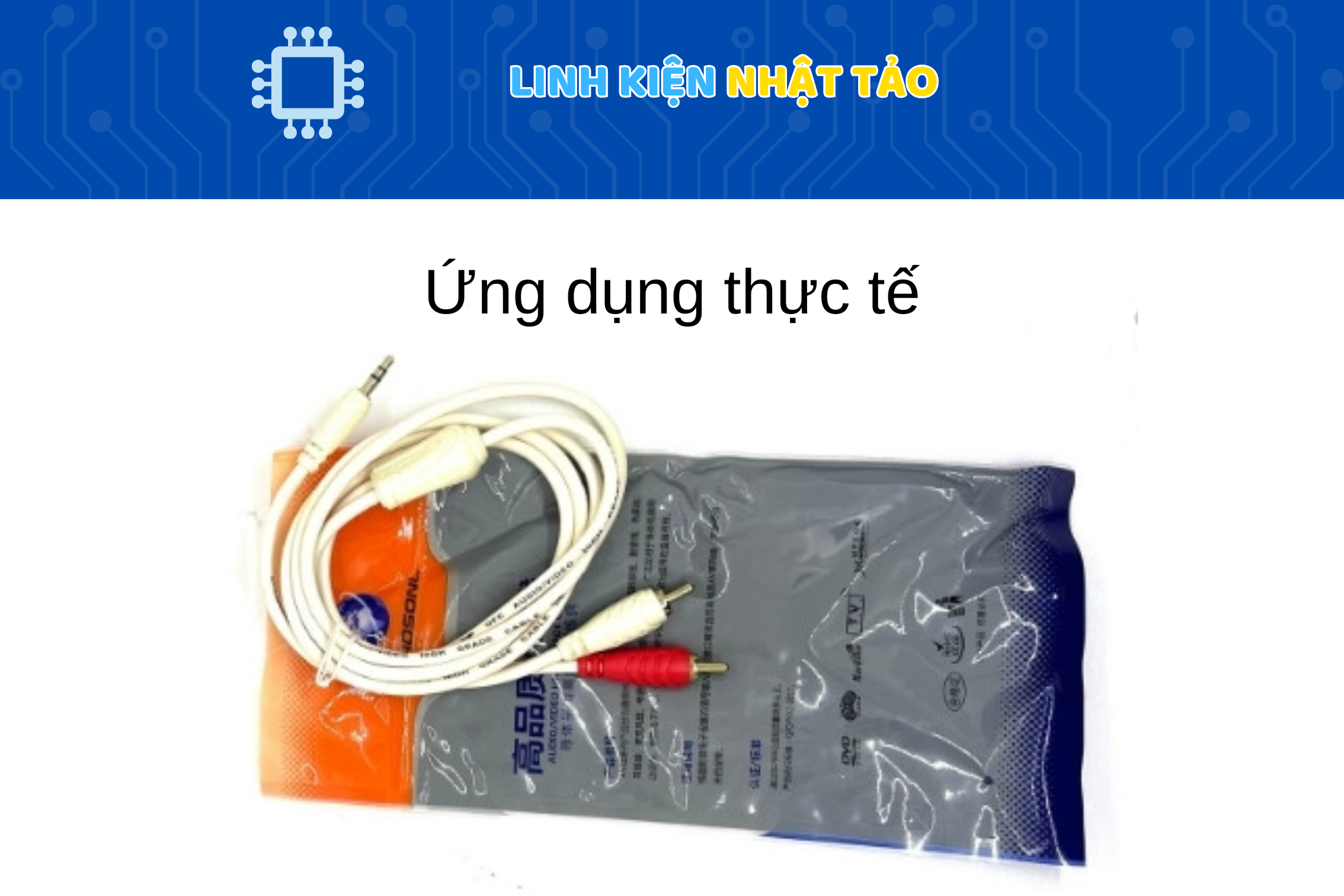 Dây AV 3 Ly Ra AV Q562 1.5m 04