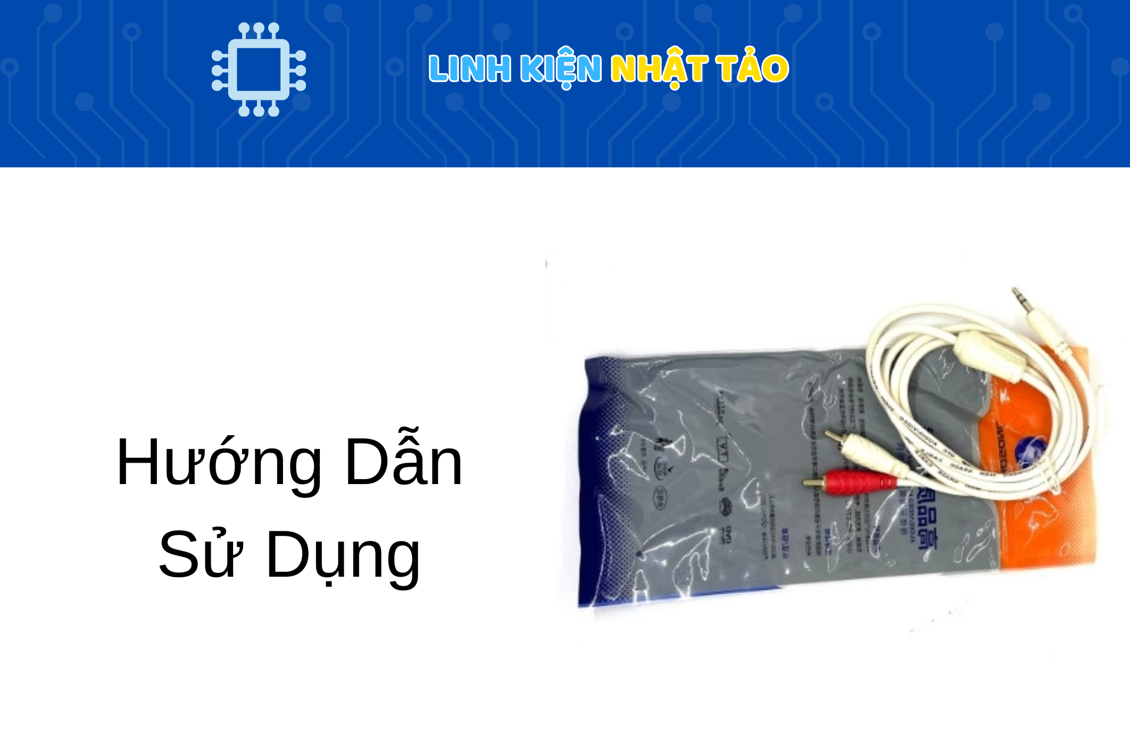 Dây AV 3 Ly Ra AV Q562 1.5M 05