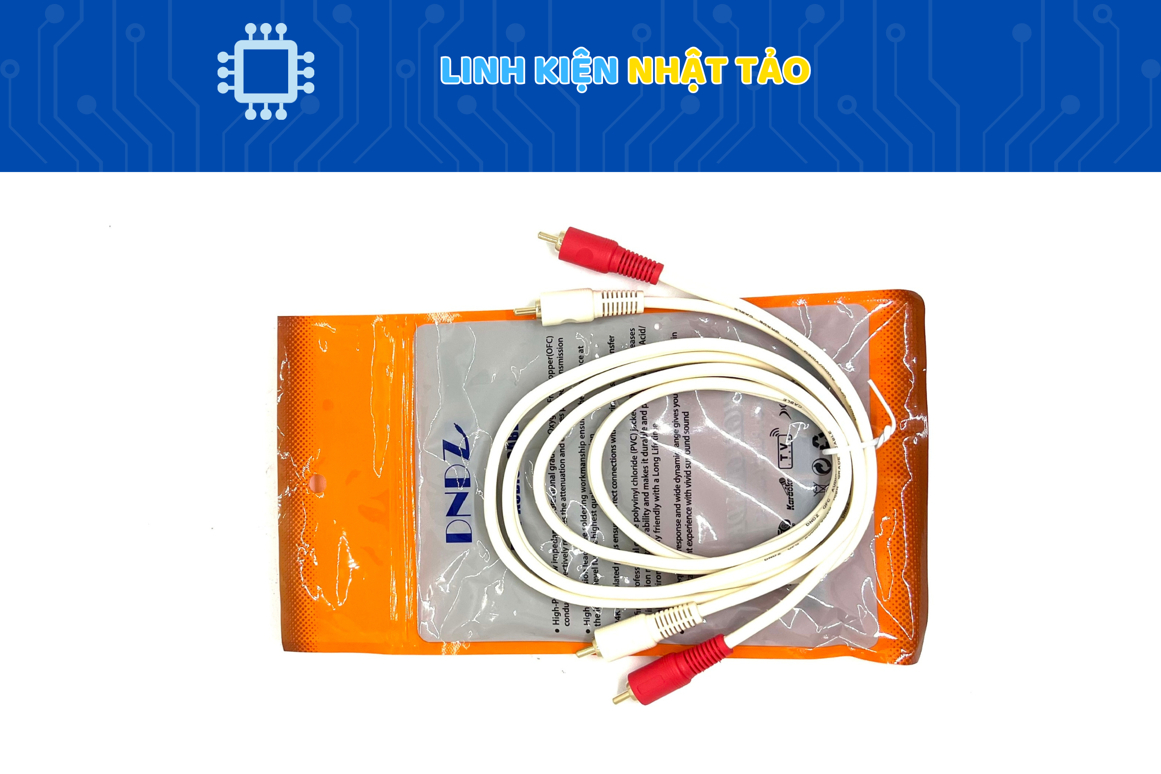 Dây AV 4 Đầu Q2R 1.5m 03