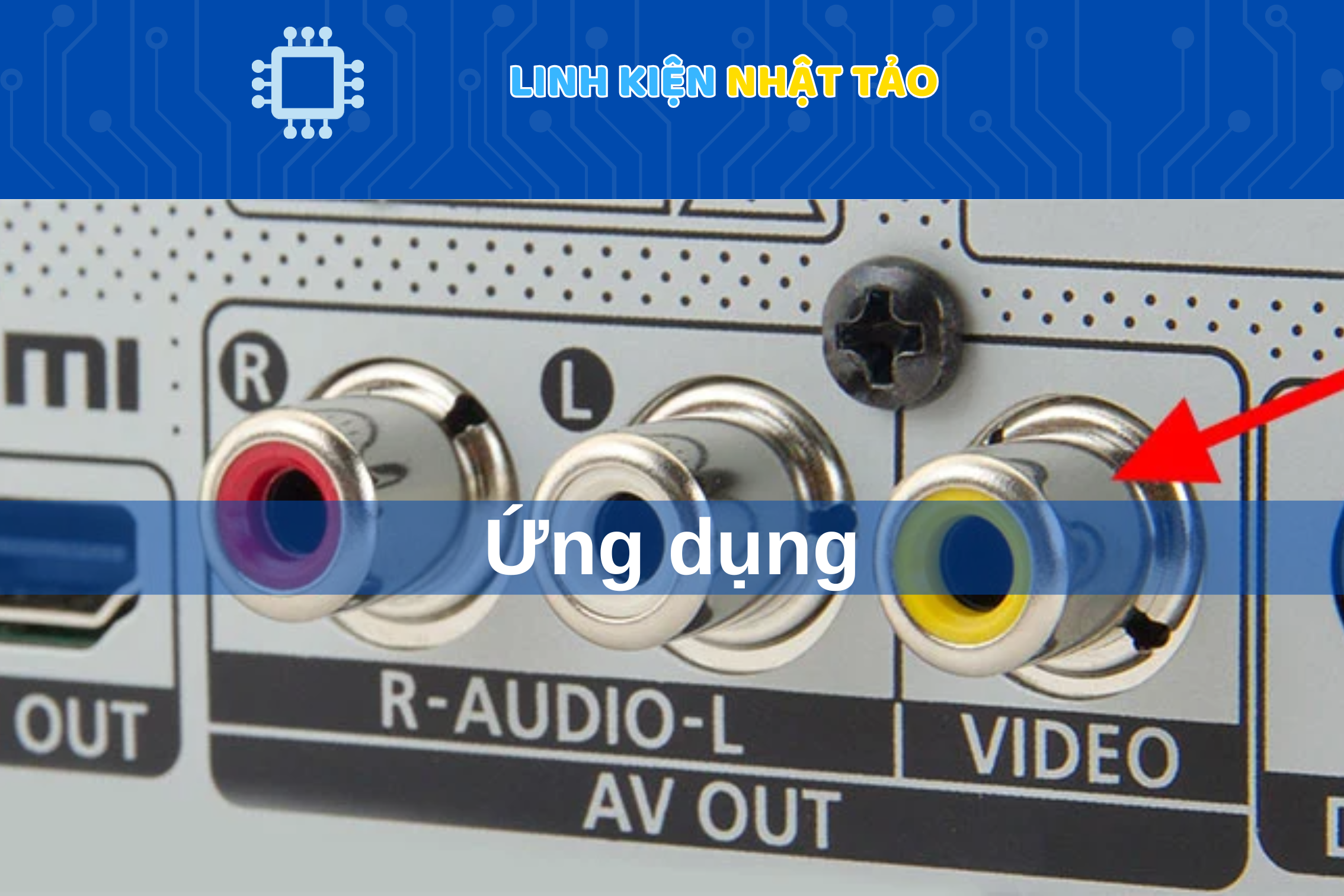 Dây AV 4 Đầu Q2R 1.5m 04