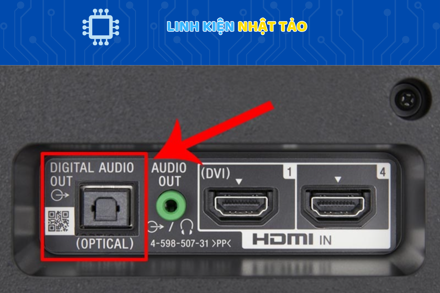 Cổng Kết Nối AV (Audio Video) Vs Cổng Optical 02
