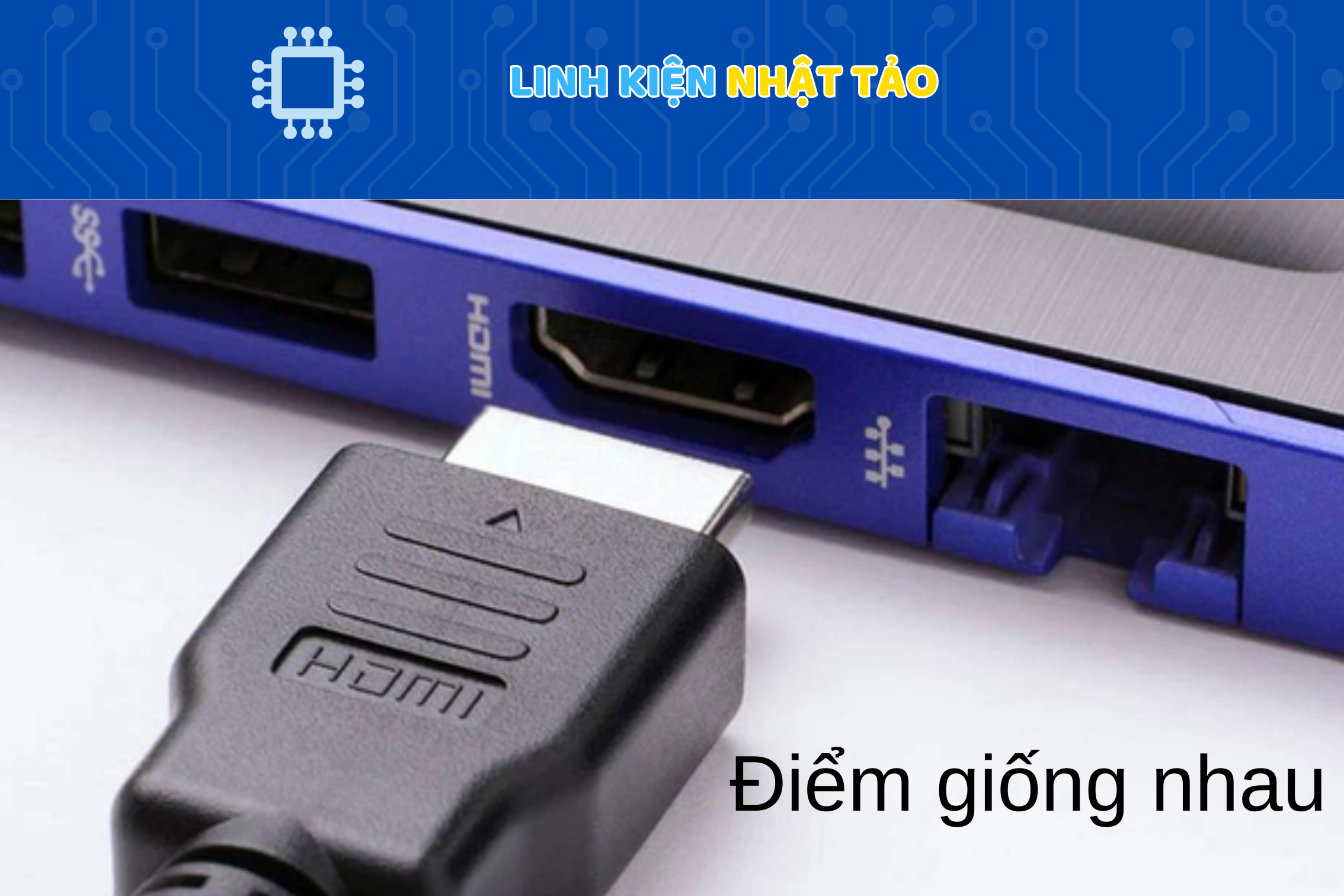 Cổng Kết Nối HDMI Và Cổng USB 02