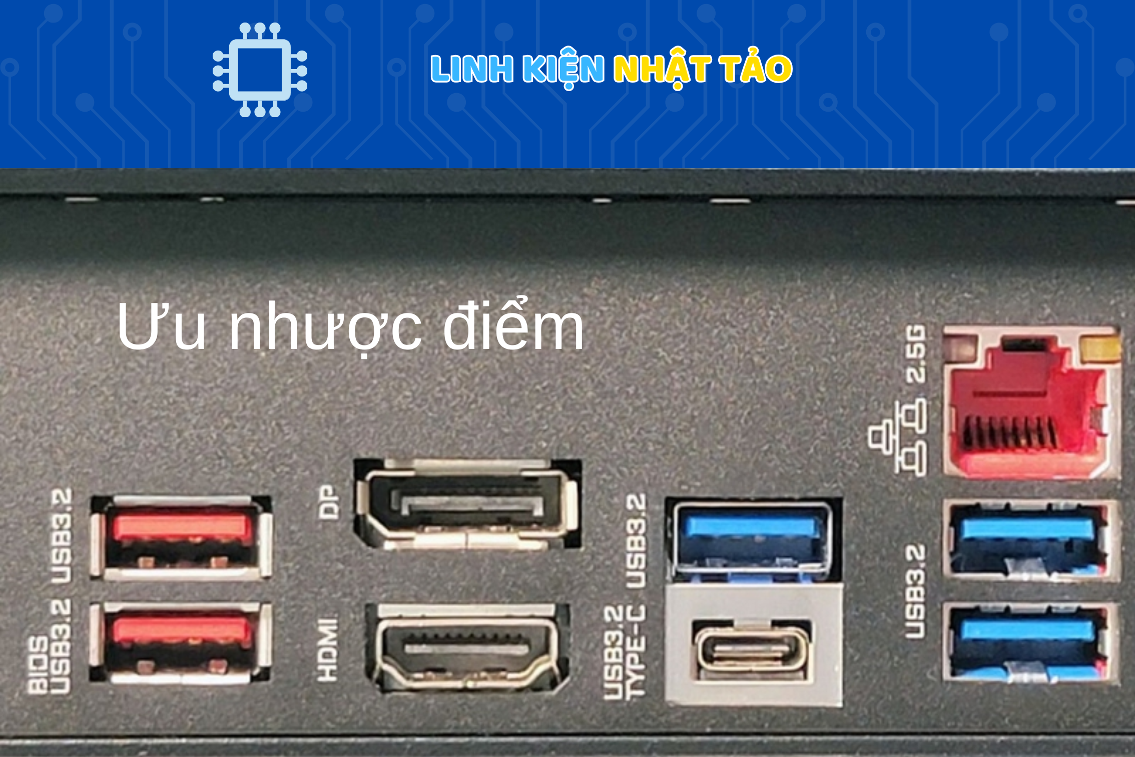 Cổng Kết Nối HDMI Và Cổng USB 04