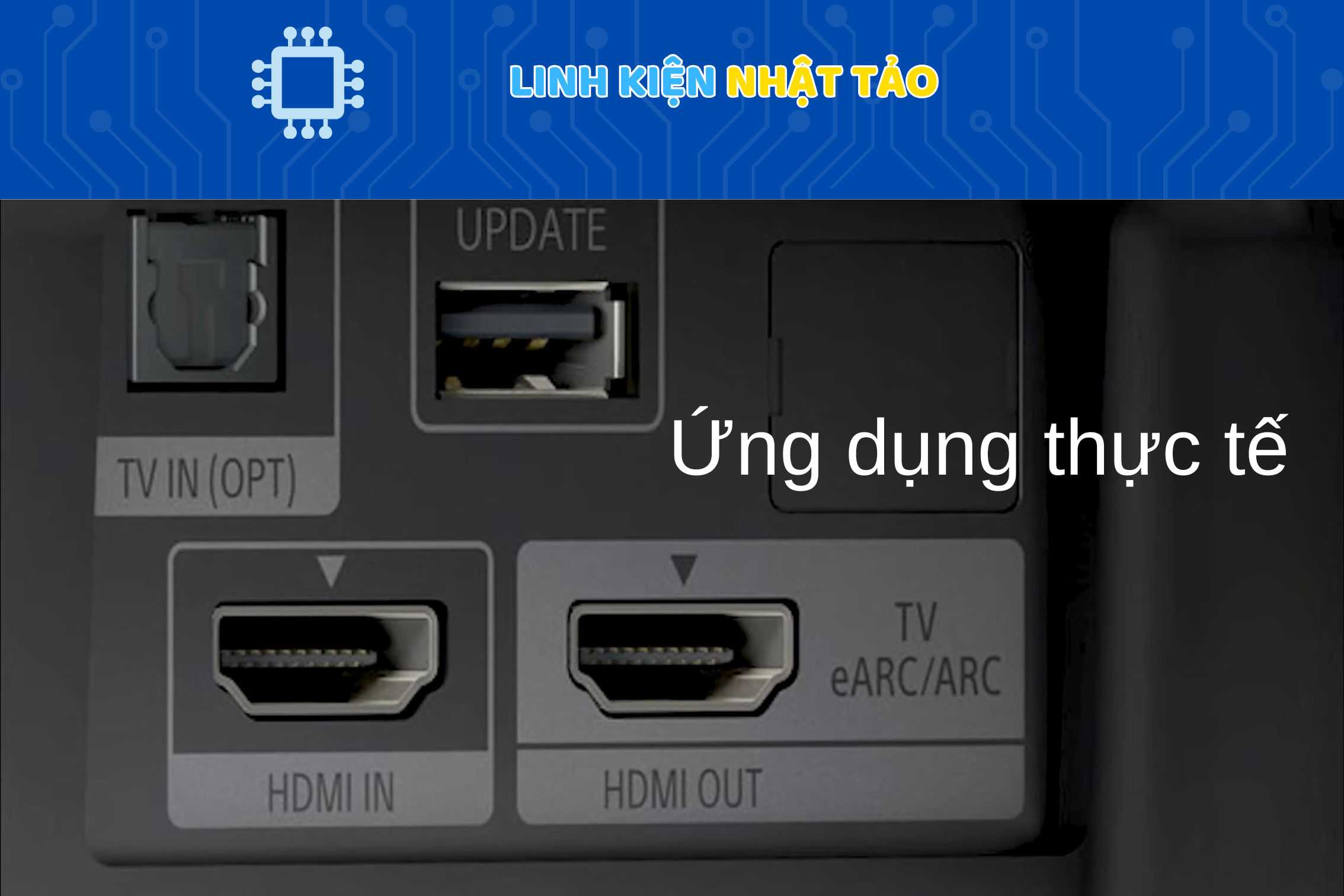 Cổng Kết Nối HDMI Và Cổng USB 05