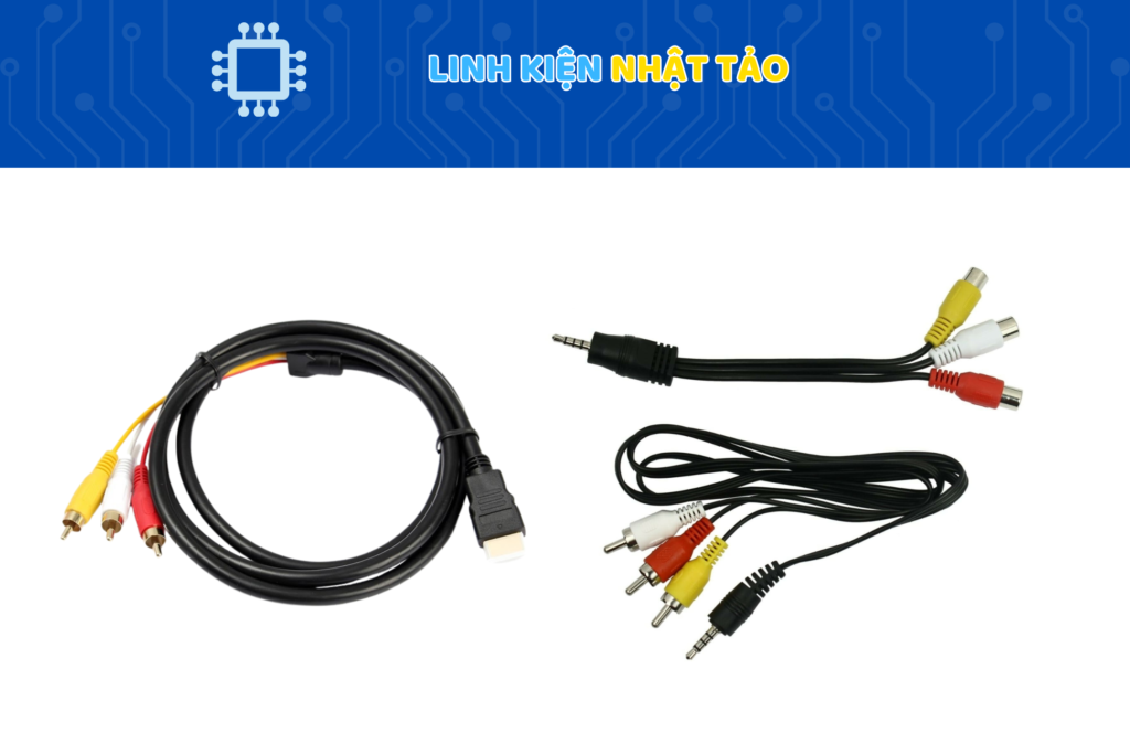 Dây AV Composite vs dây AV HDMI 01